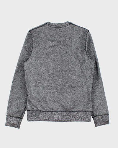 Vintage Kenzo Mechanic Metallic Glitter Crewneck Sweatshirt - M