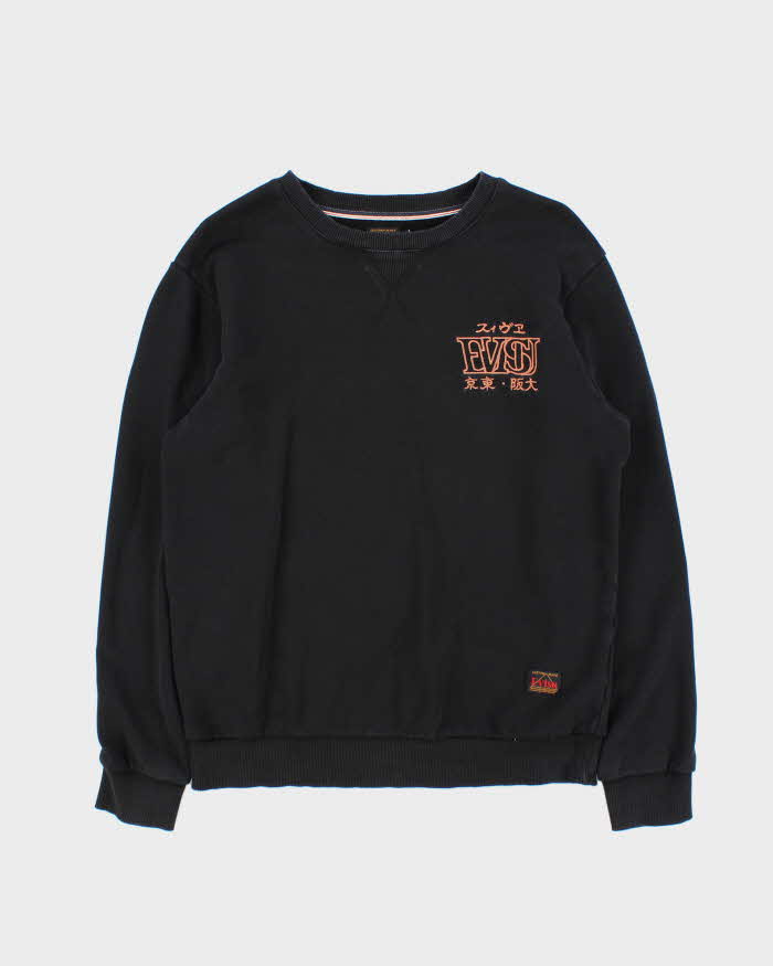 Vintage Evisu Daicock Seagull Embroidered Crewneck Sweatshirt - M