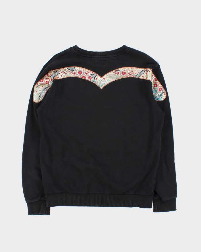 Vintage Evisu Daicock Seagull Embroidered Crewneck Sweatshirt - M