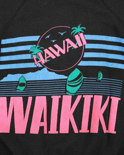 Vintage 1980s Ultra Sweats Made In USA Hawaii Crewneck Sweatshirt - L