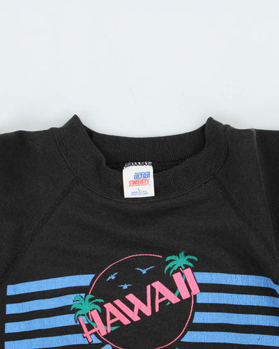Vintage 1980s Ultra Sweats Made In USA Hawaii Crewneck Sweatshirt - L