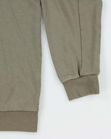 Vintage Columbia Spell Out Khaki Crewneck Sweatshirt - XL