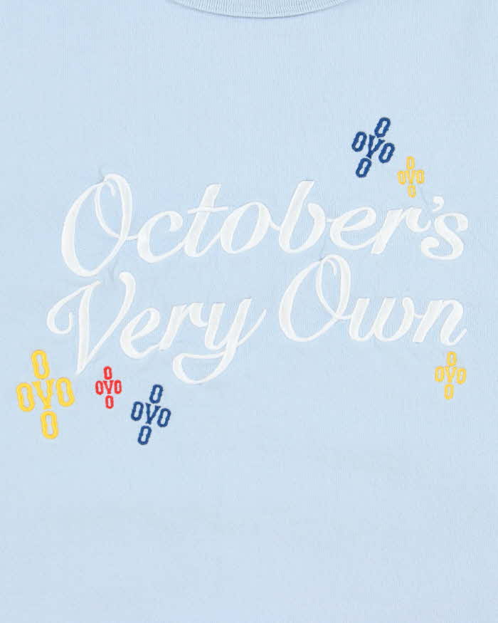 October's Very Own OVO Baby Blue Crewneck Sweatshirt - XL