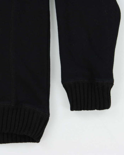 Vintage Calvin Klein Ribbed Hem Quarter-Zip Sweatshirt - L