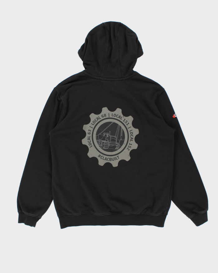 Vintage Carhartt Black Heavyweight Loose Fit Pullover Hoodie - L