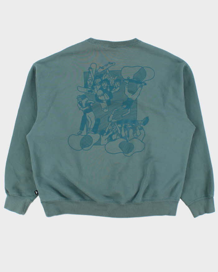 Nike SB Skate Like A Girl Boxy Crewneck Sweatshirt - L
