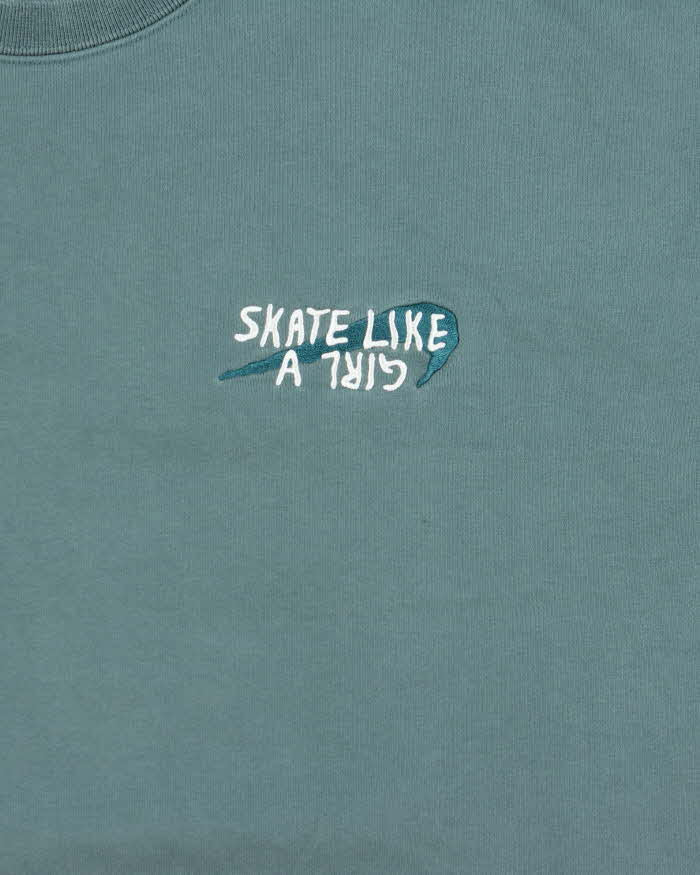 Nike SB Skate Like A Girl Boxy Crewneck Sweatshirt - L