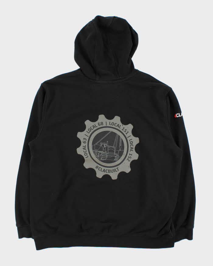 Vintage Carhartt Black Heavyweight Loose Fit Pullover Hoodie - XXL