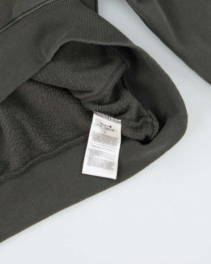Vintage Carhartt Green Heavyweight Loose Fit Pullover Hoodie - L