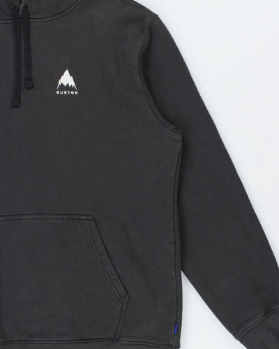 Vintage Burton Mountain Grey Heavyweight Pullover Hoodie - XL