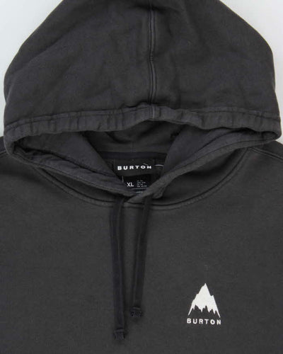 Vintage Burton Mountain Grey Heavyweight Pullover Hoodie - XL