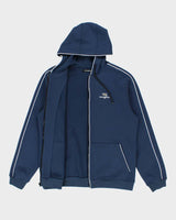 Vintage Karl Lagerfield Poly Zip-Up Hoodie - L