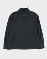 Vintage Polo Ralph Lauren Heavyweight Quarter-Zip Sweatshirt - L