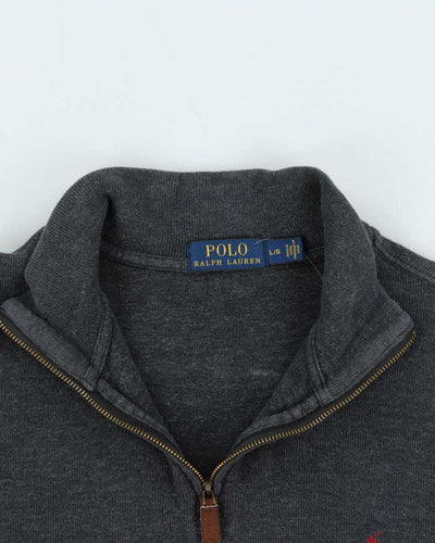 Vintage Polo Ralph Lauren Heavyweight Quarter-Zip Sweatshirt - L