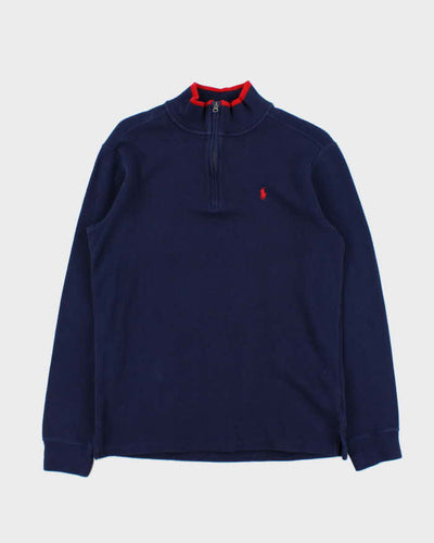 Vintage Ralph Lauren Quarter-zip Jumper - M