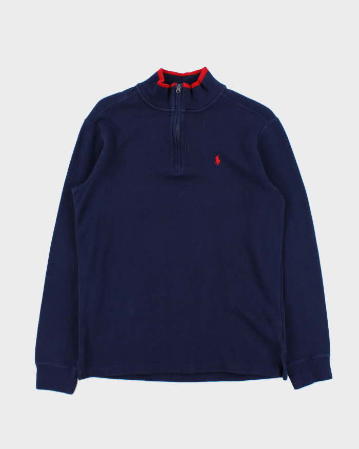 Vintage Ralph Lauren Quarter-zip Jumper - M
