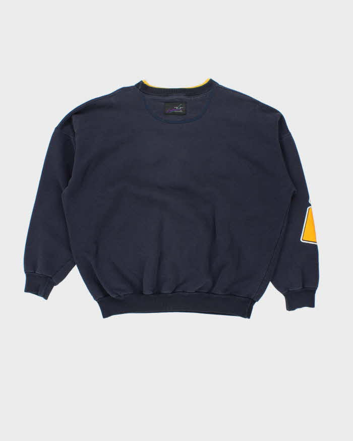 Vintage 1990s University Of Michigan Varsity Oversized Crewneck Sweatshirt - M