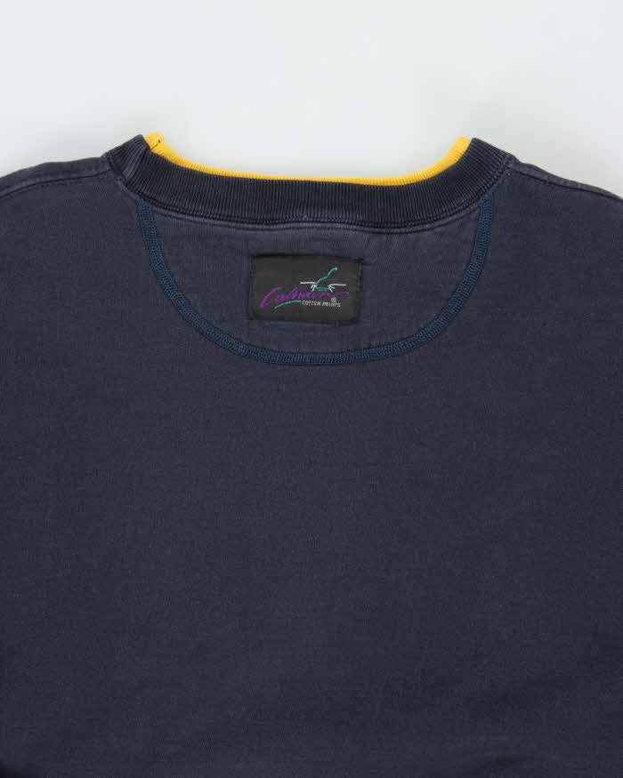 Vintage 1990s University Of Michigan Varsity Oversized Crewneck Sweatshirt - M