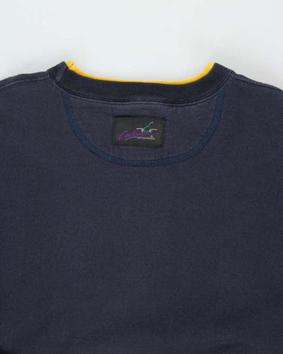 Vintage 1990s University Of Michigan Varsity Oversized Crewneck Sweatshirt - M