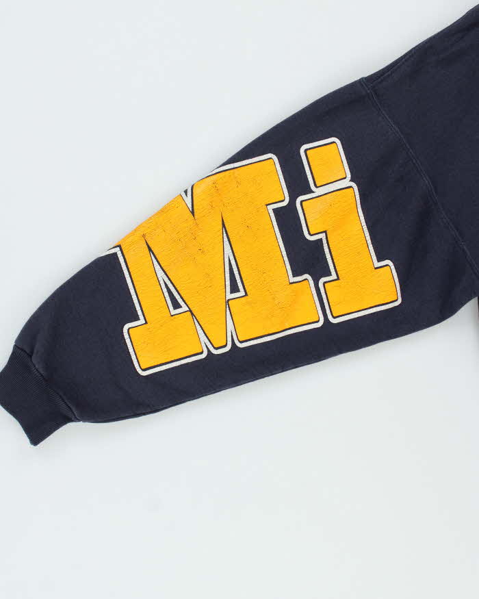 Vintage 1990s University Of Michigan Varsity Oversized Crewneck Sweatshirt - M