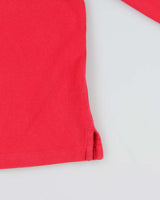 Vintage Polo Ralph Lauren Pink Quarter-Zip Sweatshirt - XL