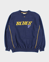 Vintage 00s Lee Sport St. Louis Blues NHL Crewneck Sweatshirt - L