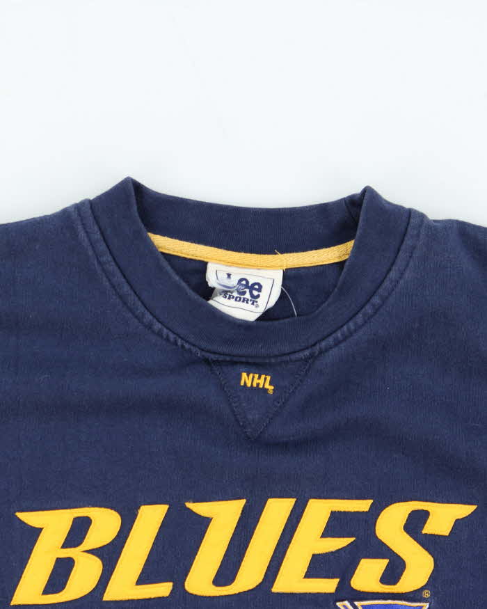 Vintage 00s Lee Sport St. Louis Blues NHL Crewneck Sweatshirt - L