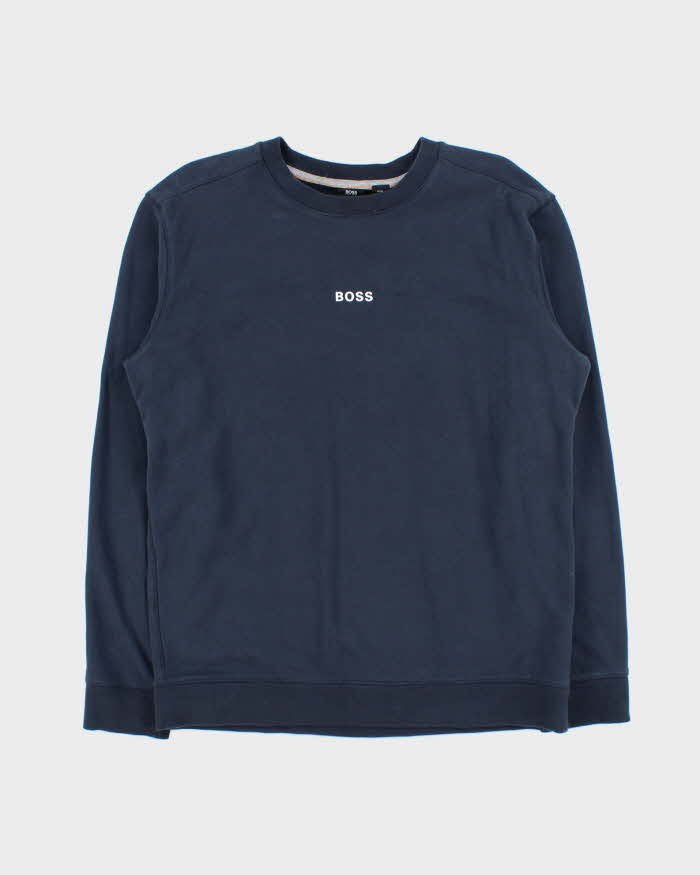 Hugo Boss Logo Crewneck Sweatshirt - L