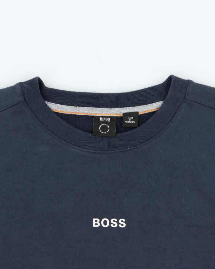Hugo Boss Logo Crewneck Sweatshirt - L