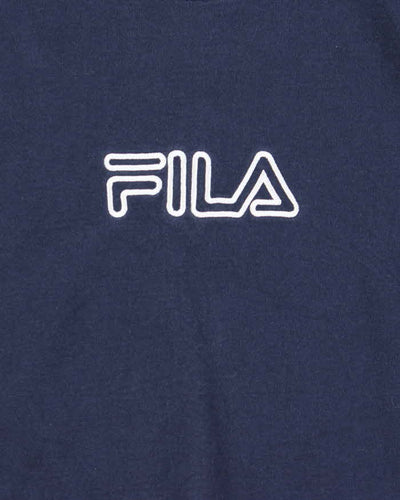 Vintage Y2K 00s Fila Embroidered Crewneck Sweatshirt - XL