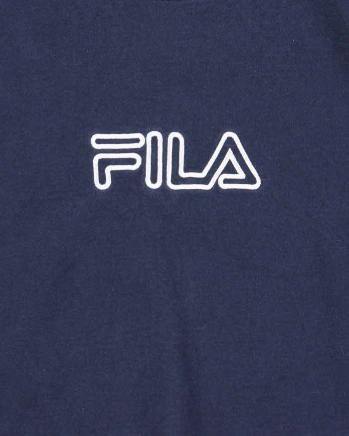 Vintage Y2K 00s Fila Embroidered Crewneck Sweatshirt - XL