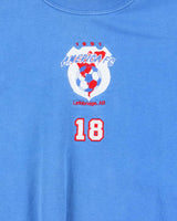 Vintage 1991 Super Fruit Of The Loom America FC Heavyweight Crewneck Sweatshirt - XL