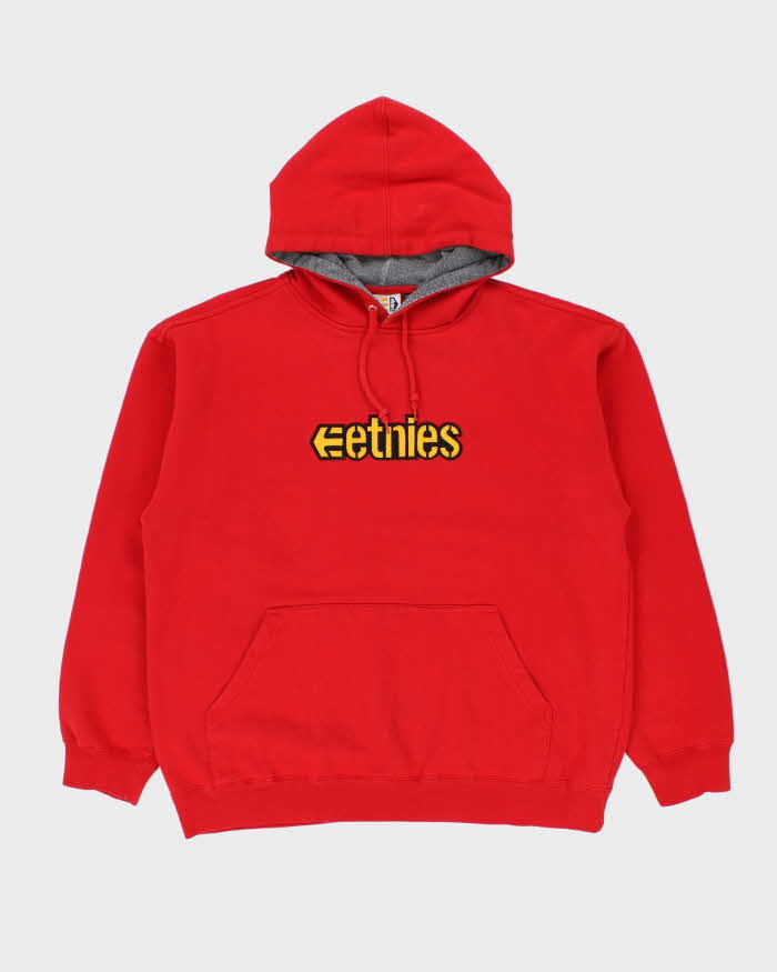 Vintage Y2K 00s Etnies Heavyweight Skater Hoodie - L