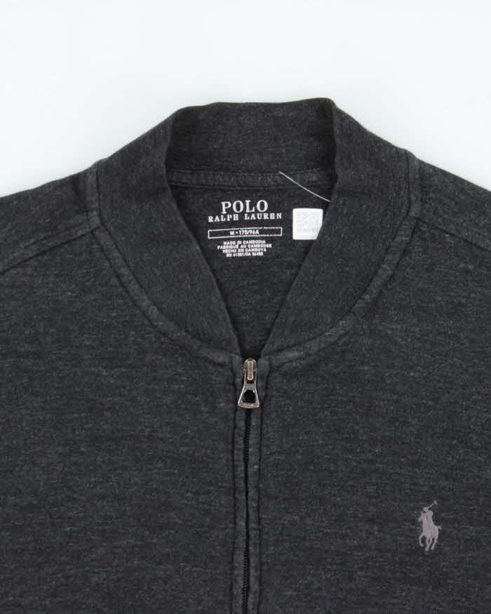 Vintage Polo Ralph Lauren Zip Up Sweatshirt - M