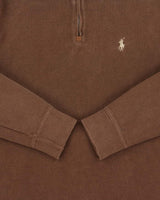 Vintage 00s Polo Ralph Lauren Quarter-Zip Sweatshirt - M