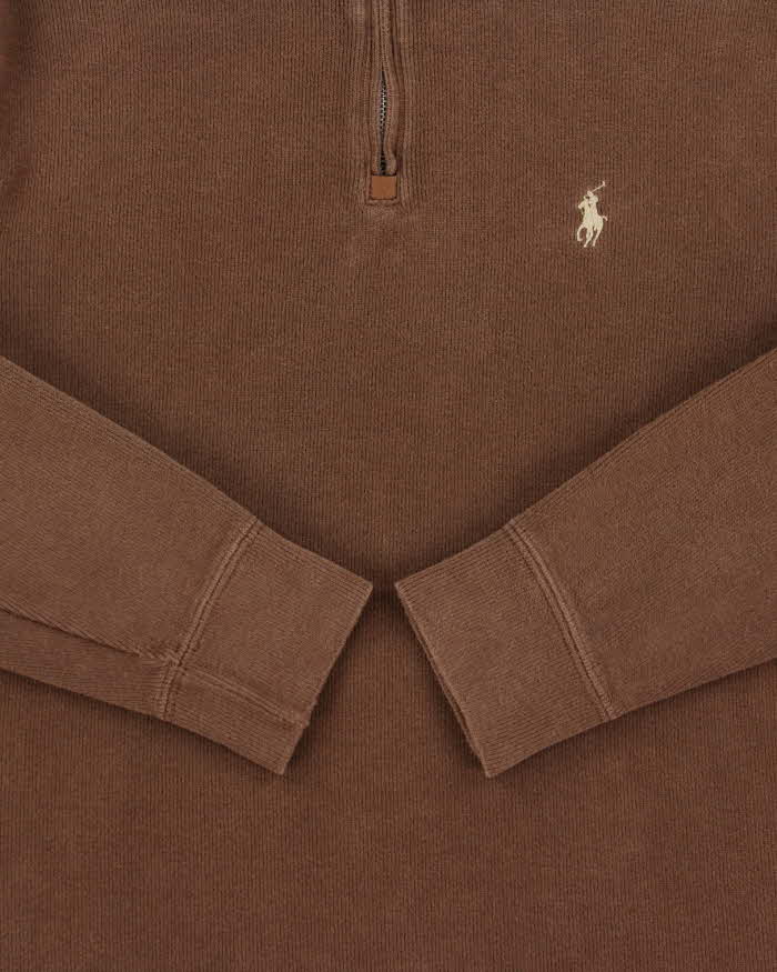 Vintage 00s Polo Ralph Lauren Quarter-Zip Sweatshirt - M