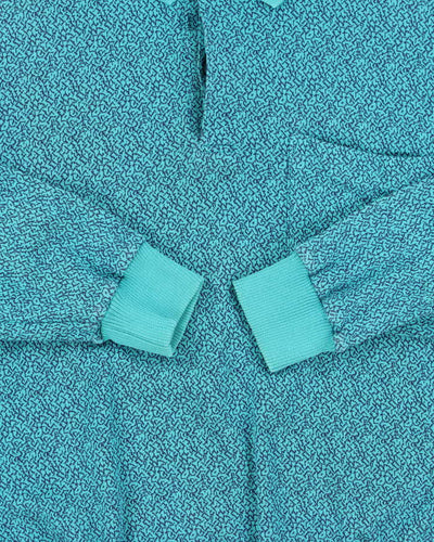 Vintage 1990s Modigilani Collared Boxy Pocket Sweatshirt - L