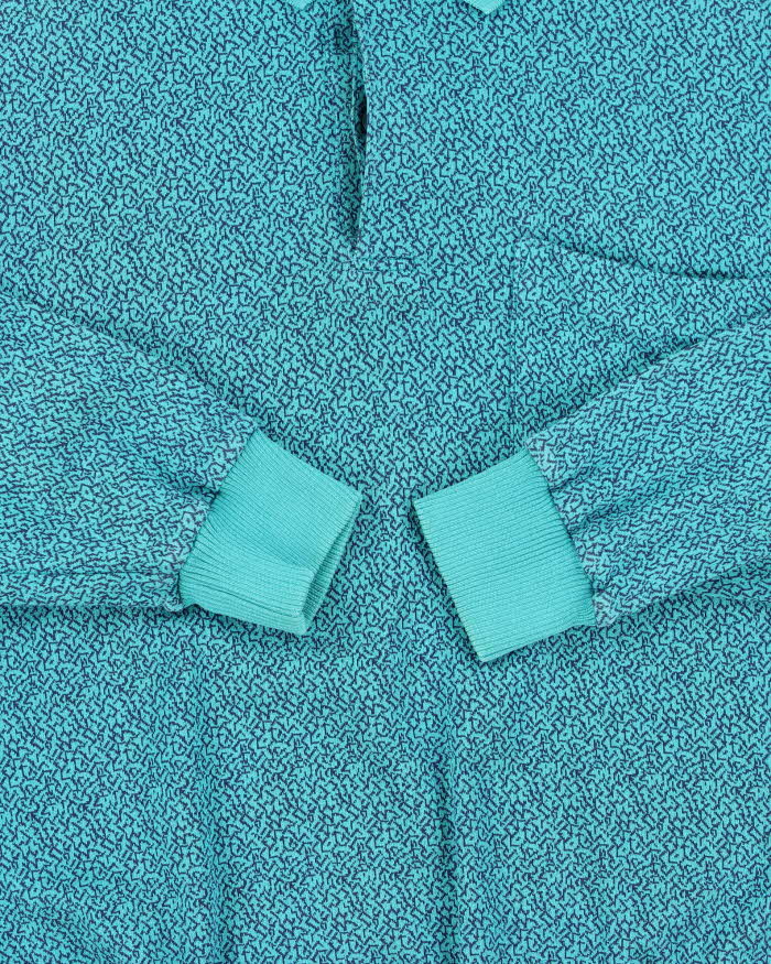 Vintage 1990s Modigilani Collared Boxy Pocket Sweatshirt - L