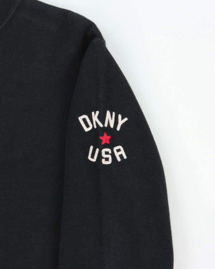 Vintage 1990s DKNY Jeans Chain Stitch Crewneck Sweatshirt - L