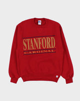 Vintage 1990s Russell Athletic Stanford Cardinal Crewneck Sweatshirt - S