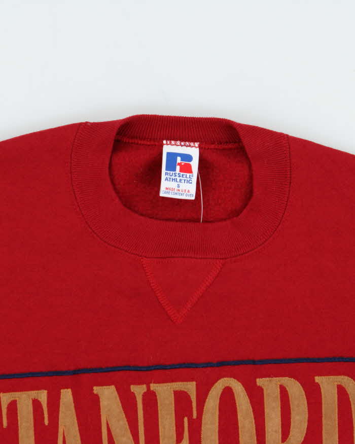 Vintage 1990s Russell Athletic Stanford Cardinal Crewneck Sweatshirt - S