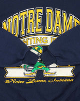 Vintage 1990s Notre Dame Fighting Irish Indiana Crewneck Sweatshirt - M