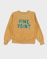 Vintage 00s Champion Reverse Weave Pine Point Crewneck Sweatshirt - S
