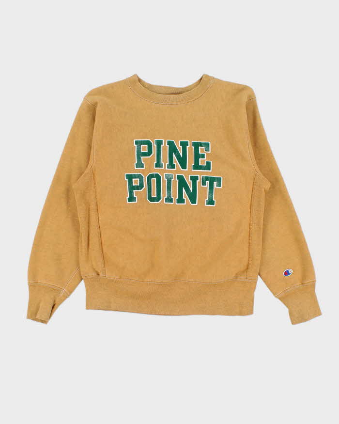 Vintage 00s Champion Reverse Weave Pine Point Crewneck Sweatshirt - S