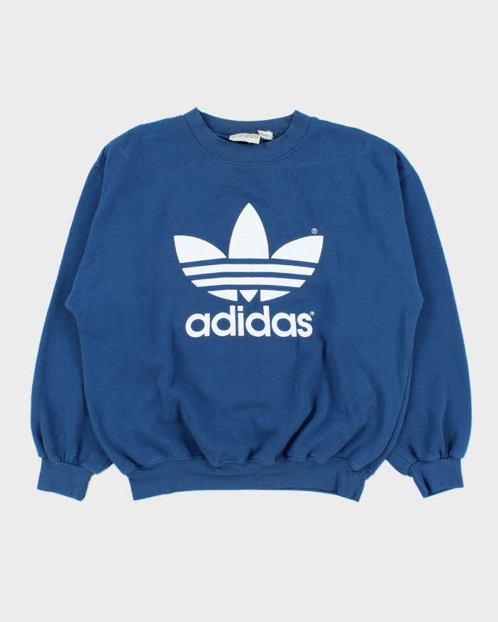 Vintage 1991 Adidas Originals Trefoil Logo Crewneck Sweatshirt - L
