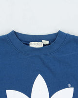 Vintage 1991 Adidas Originals Trefoil Logo Crewneck Sweatshirt - L