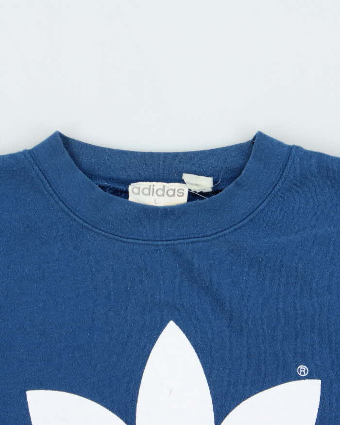 Vintage 1991 Adidas Originals Trefoil Logo Crewneck Sweatshirt - L