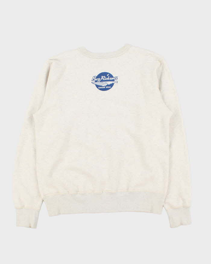 Vintage 00s Buzz Rickson x Peanuts Japan U.S Airforce Crewneck Sweatshirt - L