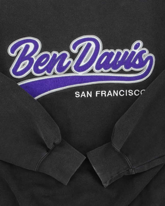 Vintage 00s Ben Davis Heavyweight Spell Out Crewneck Sweatshirt - M