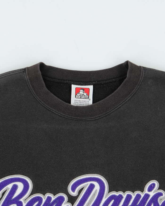 Vintage 00s Ben Davis Heavyweight Spell Out Crewneck Sweatshirt - M